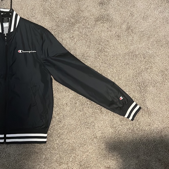 CHAMPION SATIN BASEBALL JACKET - Picture 2 of 4